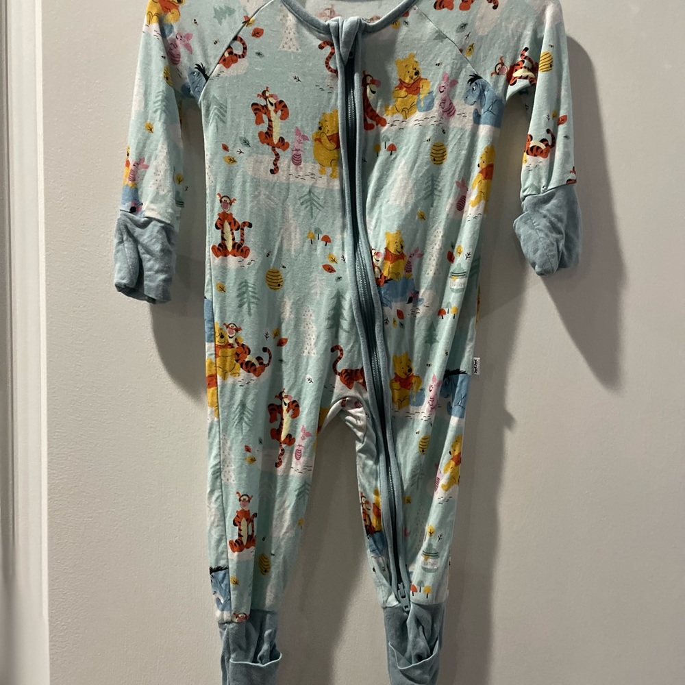 Little Sleepies OG Pooh zippy
